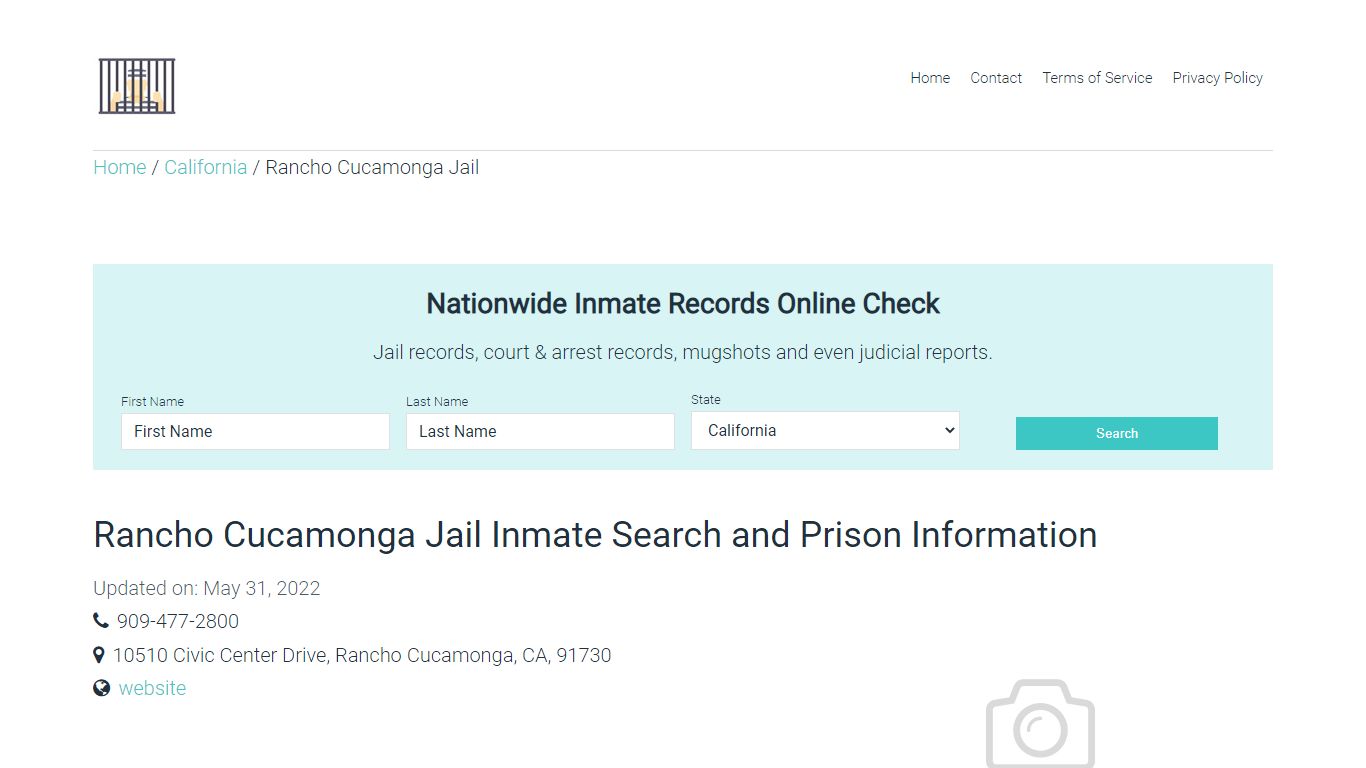 Rancho Cucamonga Jail Inmate Search, Visitation, Phone no ...